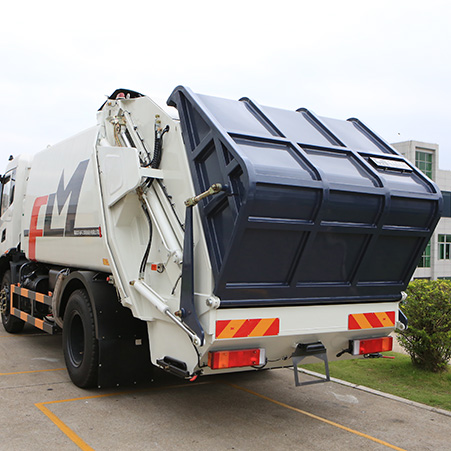 Estructura y ventajas de la carrocería del camión de basura de compresión de 12 toneladas de tamaño mediano FULONGMA
