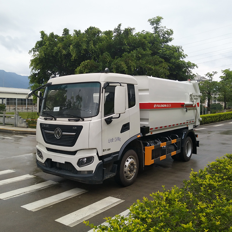 Composición y características de rendimiento del camión de basura con acoplamiento de 12 toneladas FULONGMA