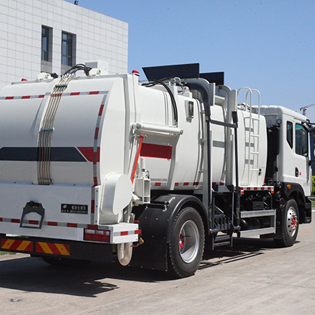 Características estructurales y métodos de trabajo del último camión de basura de cocina de 18 toneladas de FULONGMA